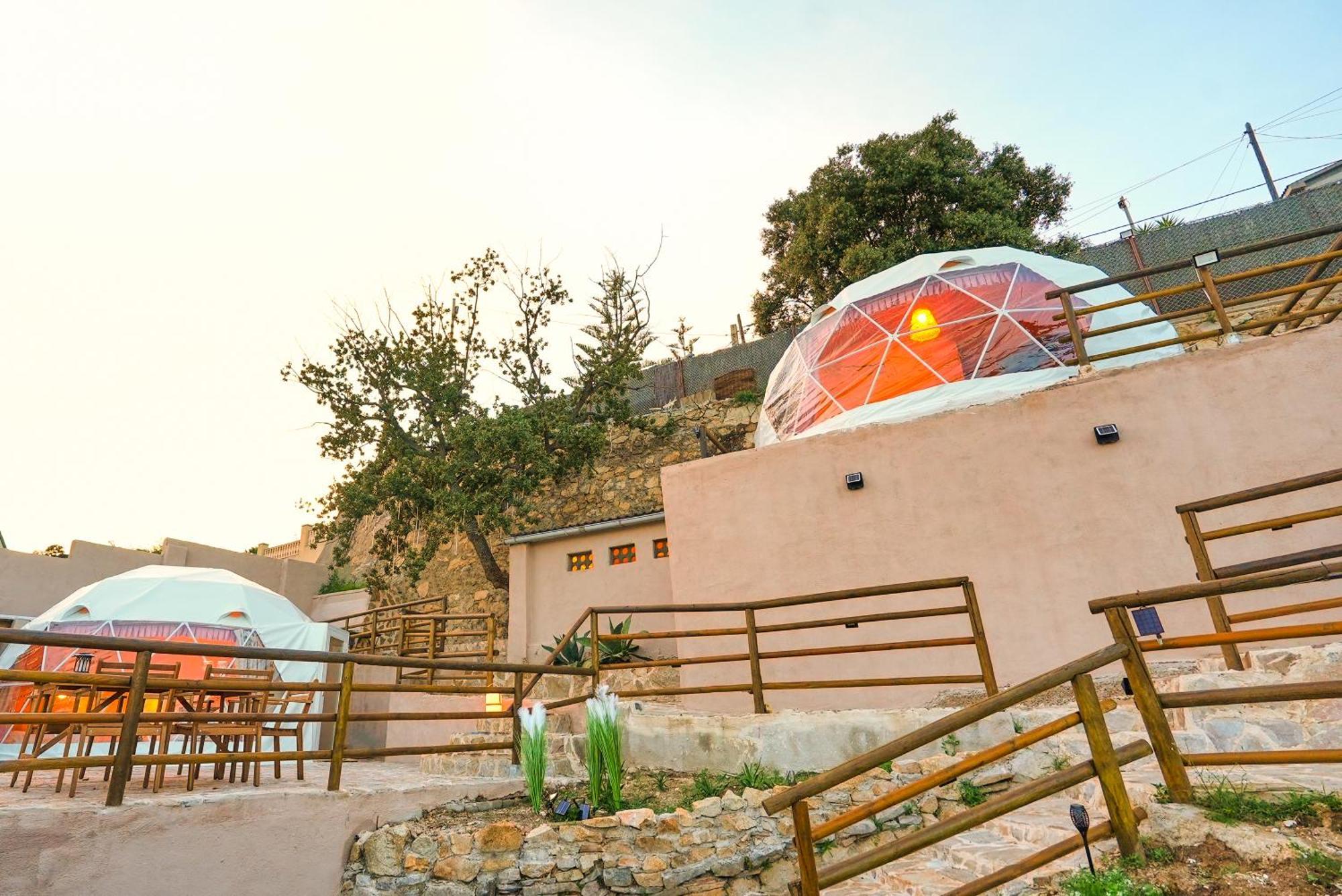 Aaa View Private Terrace Outdoor Heated Hot Tub Family Fun Villa Badalona Buitenkant foto